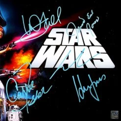 RARE-T Limited Edition Frames Star Wars A New Hope Mini Poster Limited Signature Edition Studio Licensed Custom Frame