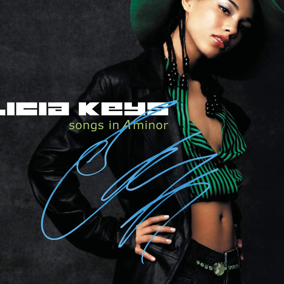 RARE-T Alicia Keys - Songs In A Minor LP Cover Limited Signature Edition Studio Licensed Custom Frame 4 RARE-T Alicia Keys - Songs In A Minor LP Cover Limited Signature Edition Studio Licensed Custom Frame