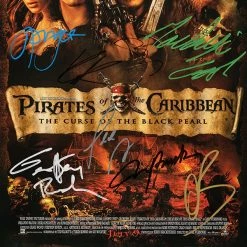 RARE-T Pirates Of The Caribbean The Curse Of The Black Pearl Mini Poster Limited Signature Edition Studio Licensed Custom Frame Limited Edition Frames 10 RARE-T Pirates Of The Caribbean The Curse Of The Black Pearl Mini Poster Limited Signature Edition Studio Licensed Custom Frame Limited Edition Frames
