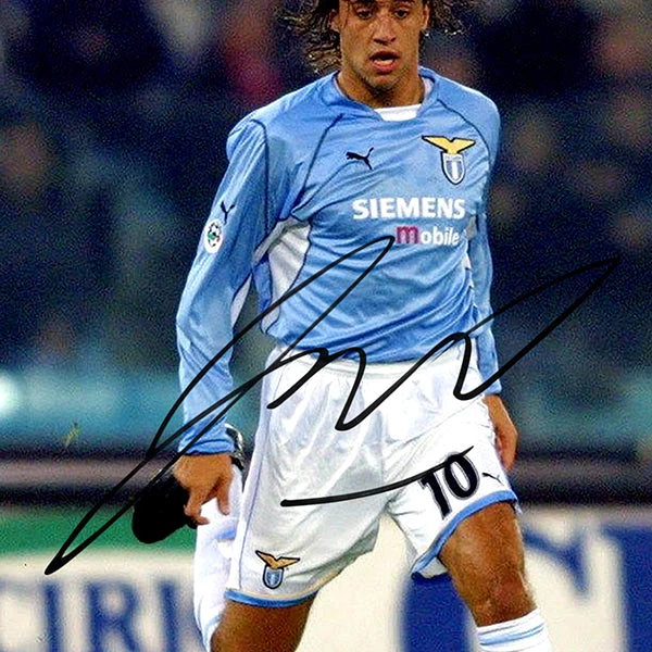 RARE-T Sports Memorabilia S.S. Lazio Hernàn Crespo Photo Limited Signature Edition Studio Licensed Custom Frame 4 RARE-T Sports Memorabilia S.S. Lazio Hernàn Crespo Photo Limited Signature Edition Studio Licensed Custom Frame