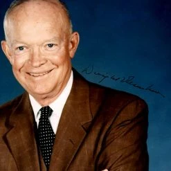 RARE-T Limited Edition Frames Gen. Dwight D. Eisenhower Photo Limited Signature Edition Studio Licensed Custom Frame