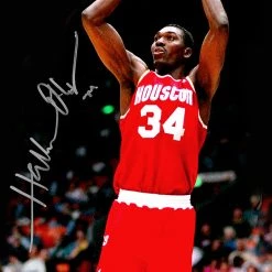 RARE-T Sports Memorabilia Hakeem Olajuwon Houston Rockets Photo Limited Signature Edition Licensed Custom Frame