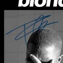 RARE-T Limited Edition Frames Frank Ocean - Blond LP Cover Limited Signature Edition Studio Licensed Custom Frame