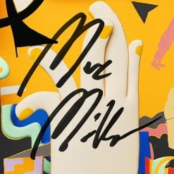 RARE-T Mac Miller - Faces Gold LP Limited Signature Edition Studio Licensed Custom Frame