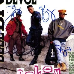 RARE-T Bell Biv DeVoe Poison Gold LP Limited Signature Edition Studio Licensed Custom Frame