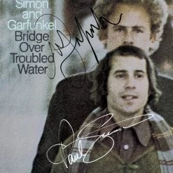RARE-T Simon & Garfunkel Bridge Over Troubled Water Gold LP Limited Signature Edition Studio Licensed Custom Frame