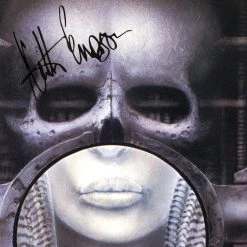 RARE-T Emerson, Lake And Palmer Brain Salad Surgery Platinum LP Limited Signature Edition Studio Licensed Custom Frame Limited Edition Frames