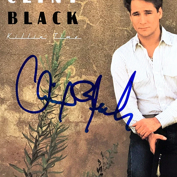 RARE-T Limited Edition Frames Clint Black - Killin' Time Gold LP Limited Signature Edition Studio Licensed Custom Frame 4 RARE-T Limited Edition Frames Clint Black - Killin' Time Gold LP Limited Signature Edition Studio Licensed Custom Frame