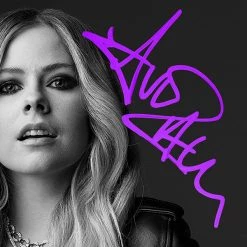 RARE-T Avril Lavigne Photo Limited Signature Edition Studio Licensed Custom Frame Limited Edition Frames