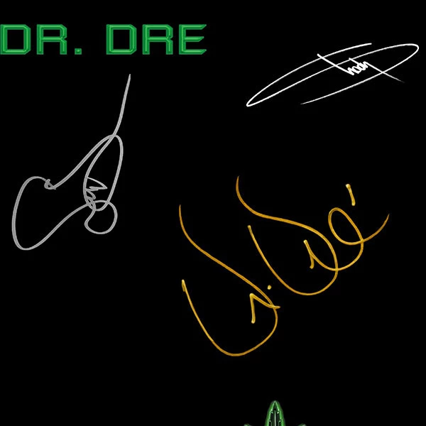 RARE-T Dr. Dre - 2001 LP Cover Limited Signature Edition Studio Licensed Custom Frame Limited Edition Frames 4 RARE-T Dr. Dre - 2001 LP Cover Limited Signature Edition Studio Licensed Custom Frame Limited Edition Frames