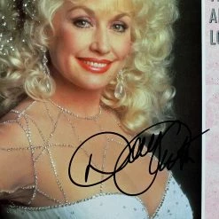 RARE-T Dolly Parton Think About Love Gold LP Limited Signature Edition Studio Licensed Custom Frame Limited Edition Frames