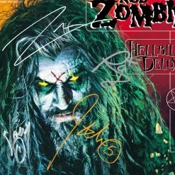 RARE-T Rob Zombie Hellbilly Deluxe Platinum LP Limited Signature Edition Studio Licensed Custom Frame Limited Edition Frames