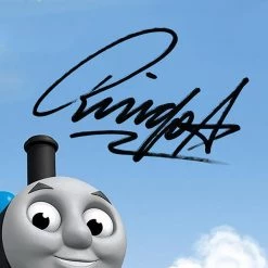 RARE-T Thomas The Train & Friends Promotional Art Limited Signature Edition Studio Licensed Custom Frame NEW