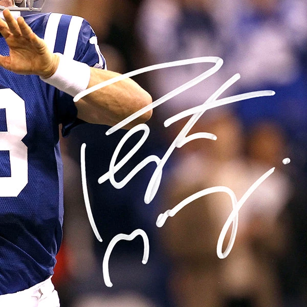 RARE-T Indianapolis Colts - Peyton Manning Photo Limited Signature Edition Studio Licensed Custom Frame 4 RARE-T Indianapolis Colts - Peyton Manning Photo Limited Signature Edition Studio Licensed Custom Frame