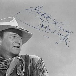RARE-T Limited Edition Frames John Wayne The Duke Memorial Photo Limited Signature Edition Studio Licensed Custom Frame