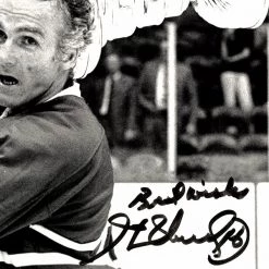 RARE-T Sports Memorabilia Montreal Canadiens Henri Richard Photo Limited Signature Edition Studio Licensed Custom Frame