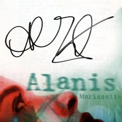 RARE-T Alanis Morissette Jagged Little Pill Gold LP Limited Signature Edition Studio Licensed Custom Frame