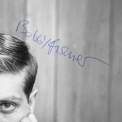 RARE-T Sports Memorabilia Bobby Fischer Photo Limited Signature Edition Studio Licensed Custom Frame