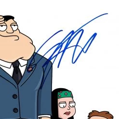RARE-T American Dad Photo Limited Signature Edition Studio Licensed Custom Frame