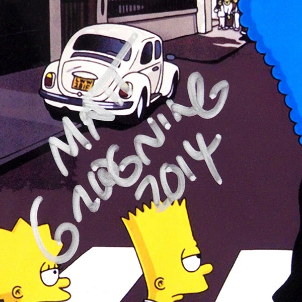 RARE-T The Simpsons Abbey Road Photo Limited Signature Edition Studio Licensed Custom Frame 2 RARE-T The Simpsons Abbey Road Photo Limited Signature Edition Studio Licensed Custom Frame