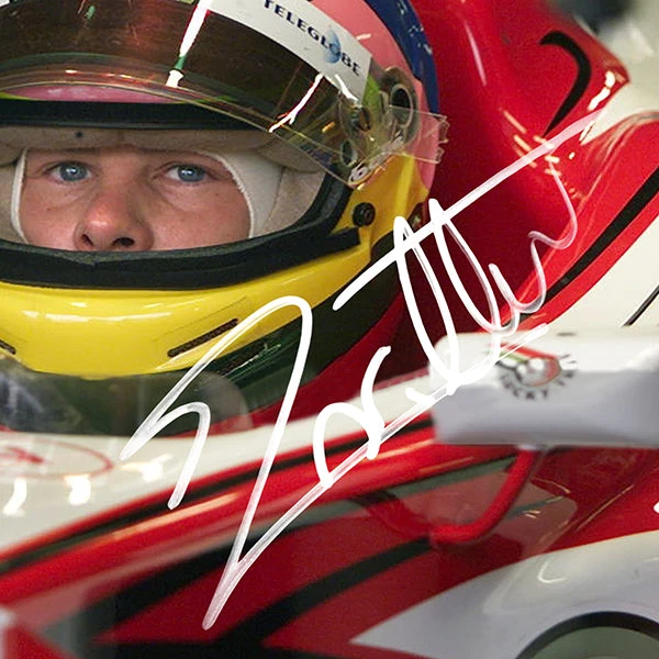 RARE-T F1 - Jacques Villeneuve Photo Limited Signature Edition Studio Licensed Custom Frame 4 RARE-T F1 - Jacques Villeneuve Photo Limited Signature Edition Studio Licensed Custom Frame