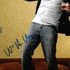 PPC Signed Memorabilia Shameless - Beckett Certified Hand-Signed Photo By William H. Macy Custom Frame