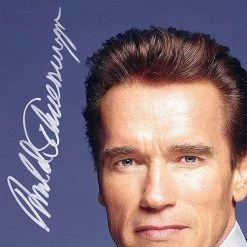 RARE-T Arnold Schwarzenegger Photo Limited Signature Edition Studio Licensed Custom Frame Limited Edition Frames