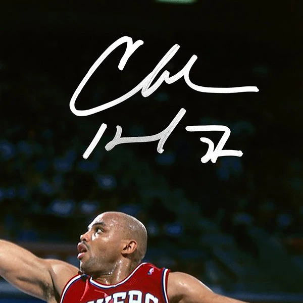 RARE-T Philadelphia 76ers - Charles Barkley Photo Limited Signature Edition Studio Licensed Custom Frame Sports Memorabilia 4 RARE-T Philadelphia 76ers - Charles Barkley Photo Limited Signature Edition Studio Licensed Custom Frame Sports Memorabilia