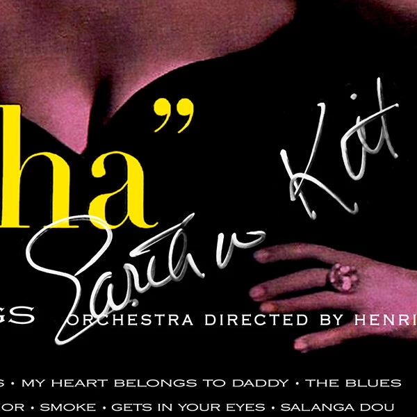 RARE-T Eartha Kitt - That Bad Eartha Platinum LP Limited Signature Edition Studio Licensed Custom Frame 4 RARE-T Eartha Kitt - That Bad Eartha Platinum LP Limited Signature Edition Studio Licensed Custom Frame