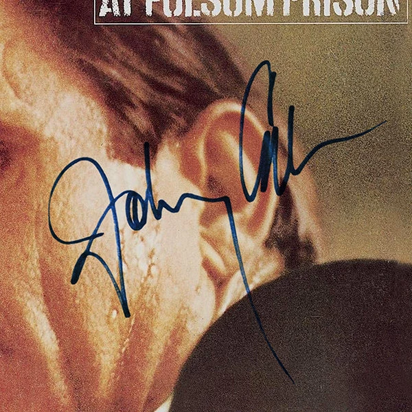 RARE-T Limited Edition Frames Johnny Cash At Folsom Prison LP Cover Limited Signature Edition Studio Licensed Custom Frame 2 RARE-T Limited Edition Frames Johnny Cash At Folsom Prison LP Cover Limited Signature Edition Studio Licensed Custom Frame