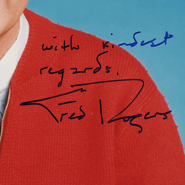 RARE-T Mister Rogers Photo Limited Signature Edition Studio Licensed Custom Frame Limited Edition Frames 5 RARE-T Mister Rogers Photo Limited Signature Edition Studio Licensed Custom Frame Limited Edition Frames