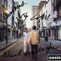RARE-T Oasis What’s The Story Morning Glory Platinum LP Limited Signature Edition Studio Licensed Custom Frame Limited Edition Frames