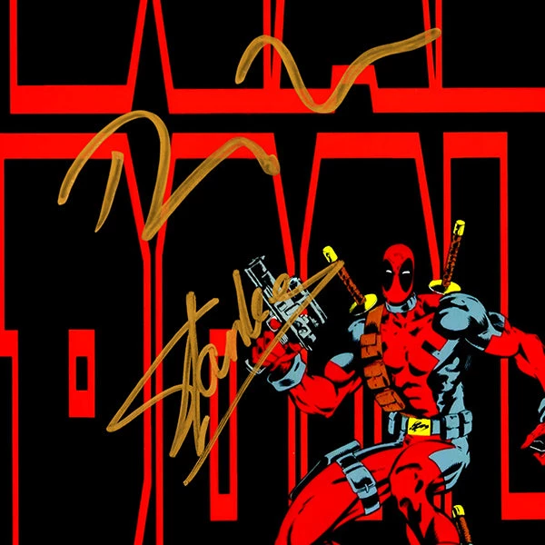 RARE-T Deadpool #1 Limited Signature Edition Comic Book Cover Art Custom Frame 4 RARE-T Deadpool #1 Limited Signature Edition Comic Book Cover Art Custom Frame