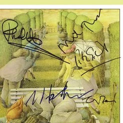 RARE-T Limited Edition Frames Genesis Selling England By The Pound Gold LP Limited Signature Edition Studio Licensed Custom Frame