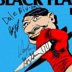 RARE-T Limited Edition Frames Black Flag - My War Platinum LP Limited Signature Edition Studio Licensed Custom Frame