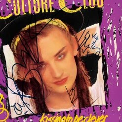 RARE-T Limited Edition Frames Culture Club Kissing To Be Clever Platinum LP Limited Signature Edition Studio Licensed Custom Frame 13 RARE-T Limited Edition Frames Culture Club Kissing To Be Clever Platinum LP Limited Signature Edition Studio Licensed Custom Frame