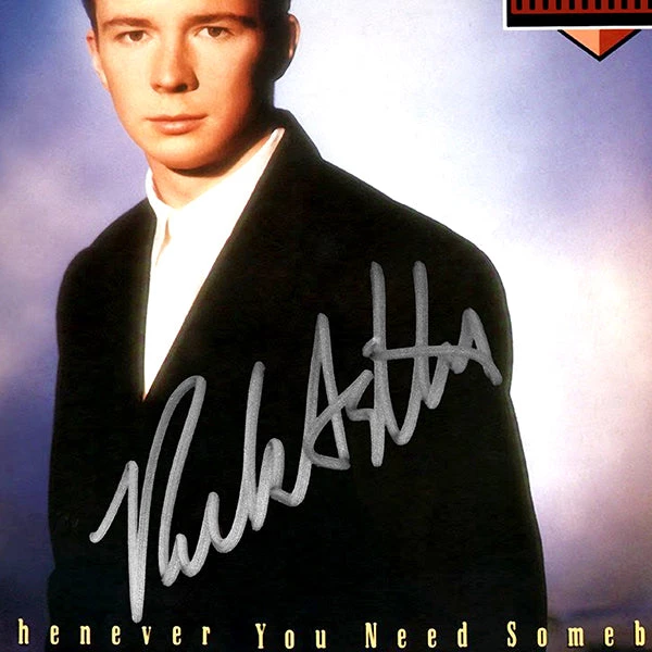 RARE-T Rick Astley - Whenever You Need Somebody Platinum LP Limited Signature Edition Studio Licensed Custom Frame Limited Edition Frames 4 RARE-T Rick Astley - Whenever You Need Somebody Platinum LP Limited Signature Edition Studio Licensed Custom Frame Limited Edition Frames