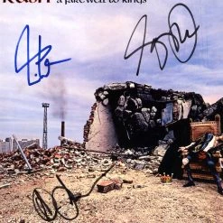 RARE-T Limited Edition Frames Rush - A Farewell To The Kings LP Cover Limited Signature Edition Studio Licensed Custom Frame
