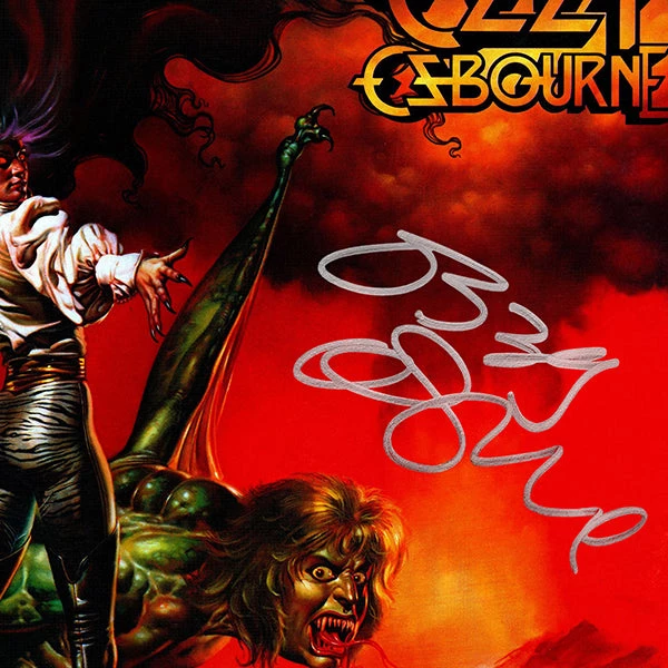 RARE-T Ozzy Osbourne - Ultimate Sin LP Cover Limited Signature Edition Studio Licensed Custom Frame 4 RARE-T Ozzy Osbourne - Ultimate Sin LP Cover Limited Signature Edition Studio Licensed Custom Frame