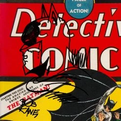 RARE-T Detective Comics #27 Comic Book Cover Art Limited Signature Edition Studio Licensed Custom Frame