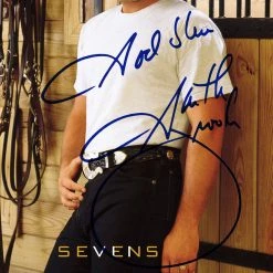 RARE-T Garth Brooks Sevens Platinum LP Limited Signature Edition Studio Licensed Custom Frame Limited Edition Frames