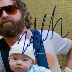 RARE-T The Hangover - Alan Garner Photo Limited Signature Edition Studio Licensed Custom Frame Limited Edition Frames