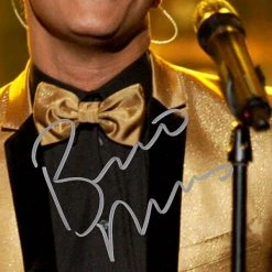 RARE-T Bruno Mars Legend Photo Limited Signature Edition Studio Licensed Custom Frame Limited Edition Frames