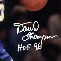 RARE-T Denver Nugget David Thompson Limited Signature Edition Studio Licensed Photo Custom Frame