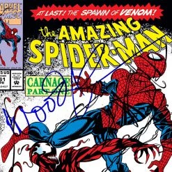 RARE-T The Amazing Spider-Man #361 Limited Signature Edition Comic Book Cover Art Custom Frame Limited Edition Frames