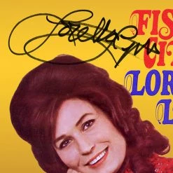 RARE-T Loretta Lynn - Fist City Gold LP Limited Signature Edition Studio Licensed Custom Frame