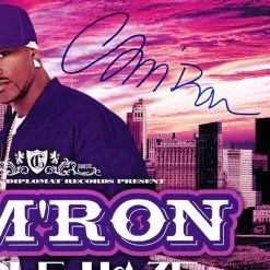 RARE-T Cam'ron - Purple Haze Gold LP Limited Signature Edition Studio Licensed Custom Frame Limited Edition Frames 13 RARE-T Cam'ron - Purple Haze Gold LP Limited Signature Edition Studio Licensed Custom Frame Limited Edition Frames