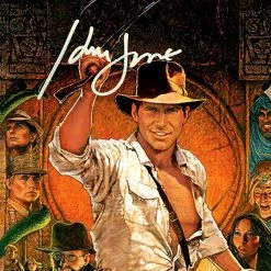 RARE-T Limited Edition Frames Indiana Jones And The Raiders Of The Lost Ark Photo & VHS Limited Signature Edition Studio Licensed Custom Frame