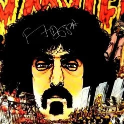 Rare-T Limited Edition Frames Frank Zappa 200 Motels Limited Signature Edition Studio Licensed Platinum LP Custom Frame