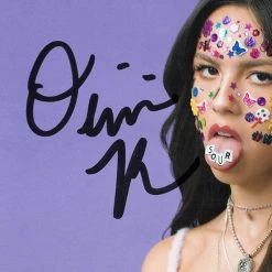 RARE-T Limited Edition Frames Olivia Rodrigo - Sour LP Cover Limited Signature Edition Studio Licensed Custom Frame